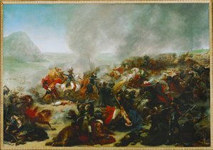 De Slag om Nazareth ... door Antoine Jean Gros