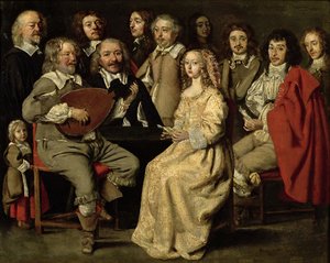 Frans: Réunion musicale, dit aussi Réunion de famille De muzikale reünie