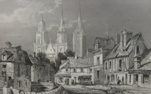 Normandië Jules Janin illustratie 155 door Antoine Leon Morel Fatio