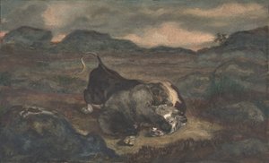 Beer die een stier doodt, 1810-75