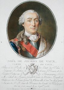 Noel de Jourda de Vaux (1705-88) 1789, uit 