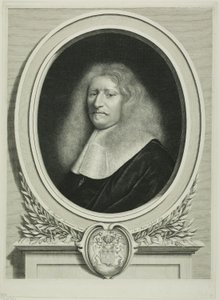 Portret van Guillaume de Brisacier door Antoine Masson