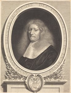 Guillaume de Brisacier door Antoine Masson after Nicolas Mignard