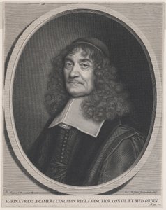 Marin Cureau de la Chambre door Antoine Masson after Pierre Mignard I