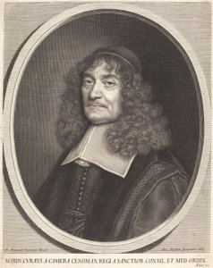 Marin Cureau de la Chambre door Antoine Masson after Pierre Mignard I