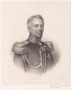 Portret van Frans David Cochius door Antoine Maurin
