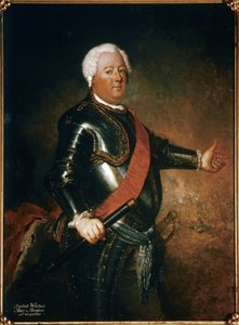 FRIEDRICH WILHELM I: Koning van Pruisen (1688-1740), na 1733 door Antoine Pesne