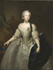 Portret van Louisa Ulrika van Pruisen (1720-1782), Koningin van Zweden door Antoine Pesne