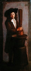 De apotheker van de Franciscaner nonnen van Toulouse