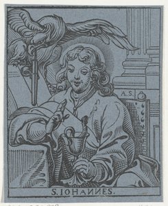 Johannes de evangelist De vier evangelisten (serietitel) door Antoine Sallaert