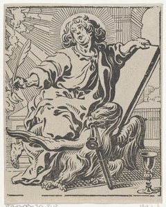 Johannes de evangelist door Antoine Sallaert