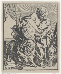 Marcus de evangelist (De vier evangelisten) door Antoine Sallaert