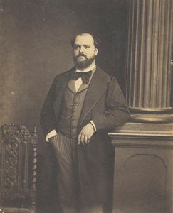 Zonder titel man staand, en face, 1855-1869