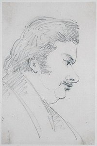 Portret van Honoré de Balzac