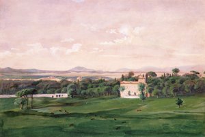 Villa Medici, Rome door Antoine Victor Joinville