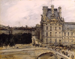 Een Hoek van het Louvre