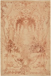 De Prieel door Antoine Watteau