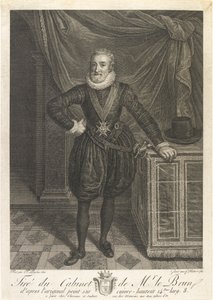 Portret van Henri IV, ca. 1760s door Antoine de Marcenay Ghuy