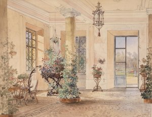 Sala Terrena in een kasteeltje