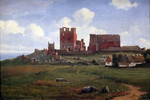 De ruïnes van Hammershus