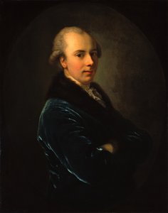 Georg Friedrich von Martens door Anton Graff