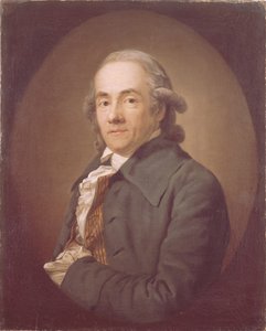 Portret van Christian Friedrich Voss 1724-1795