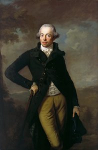 Portret van Hendrik XIV 1749-1799, Prins van Reuss, 1789