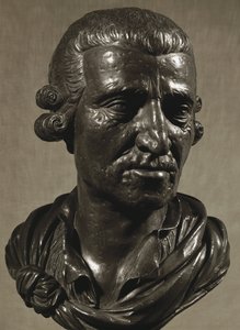 Joseph Haydn. Gegoten hoofdbuste ... door Anton Grassi