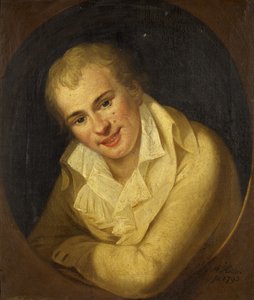Portret van Dr. John King door Anton Hickel