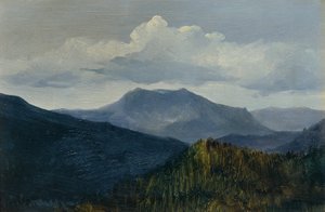 De Schneeberg bij Gutenstein door Anton Hlavacek