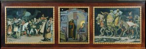 Kersttriptiek door Anton Josef von Kenner