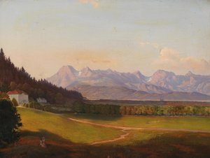 Villa Radetzky en de Kamnik Alpen in Krain