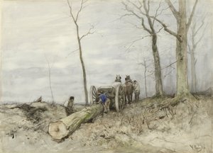 De Malllejan door Anton Mauve