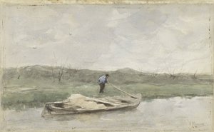 Zandschuit door Anton Mauve