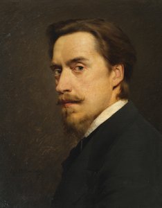 Zelfportret door Anton Muller