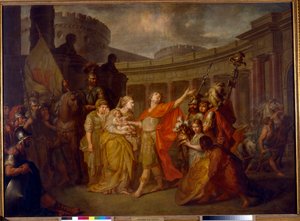 Het afscheid van Hector en Andromache