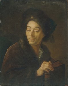 Portret van de acteur Yakov Danilovich Shumsky 1732-1812, 1760
