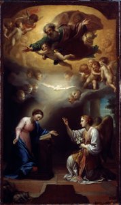 Aankondiging (ca. 1767) door Anton Raphael Mengs