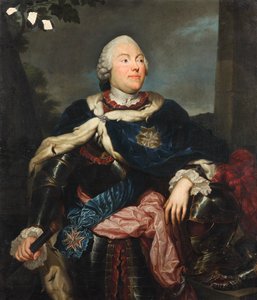 Keurprins Frederik Christiaan van Saksen (1722-1763) door Anton Raphael Mengs