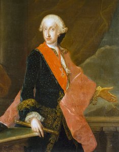 Portret van Karel IV van Bourbon door Anton Raphael Mengs