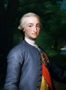 Portret van Karel IV van Bourbon door Anton Raphael Mengs