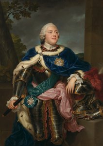 Portret van Friedrich Christian, prins van Saksen door Anton Raphael Mengs