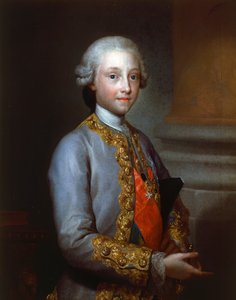 Portret van Infante Gabriel van Spanje
