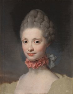 Portret van Maria Luisa van Parma als Prinses van Asturië, 1765 door Anton Raphael Mengs