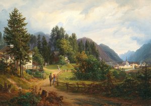 Uitzicht op Bad Ischl