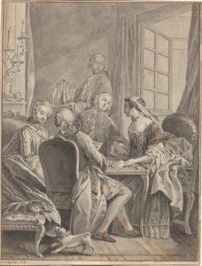 Een kaartspel [recto]