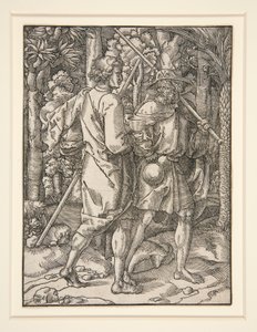 St. Johannes de Evangelist en St. Jacobus Major door Anton Woensam