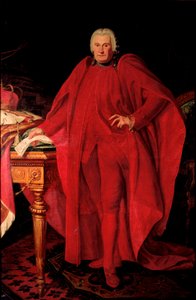 Portret van Alerame Maria Pallavicino (1730-1805) Doge van de Republiek Genua van 1789 tot 1791 door Anton von Maron