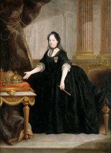 Portret van Keizerin Maria Theresia van Oostenrijk 1717-1780 door Anton von Maron