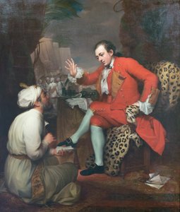Portret van Sir Robert Clive